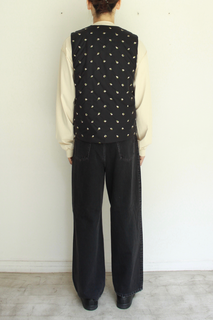 All-Over Embroidered Vest