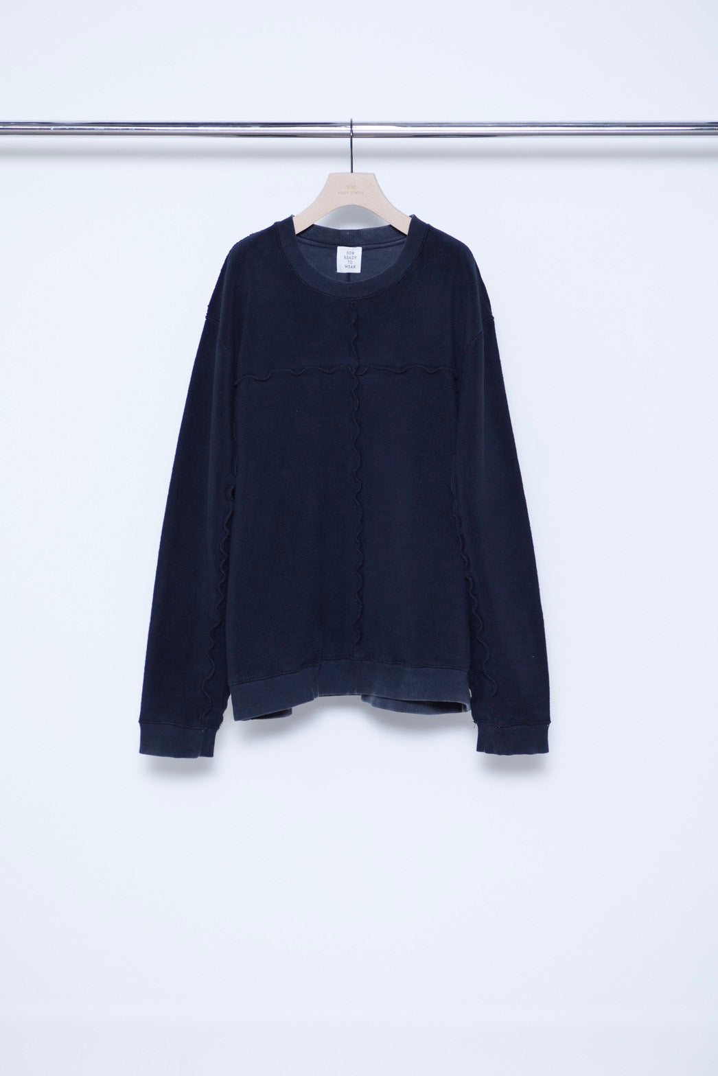 Over Dyed Line Sweat Shirts