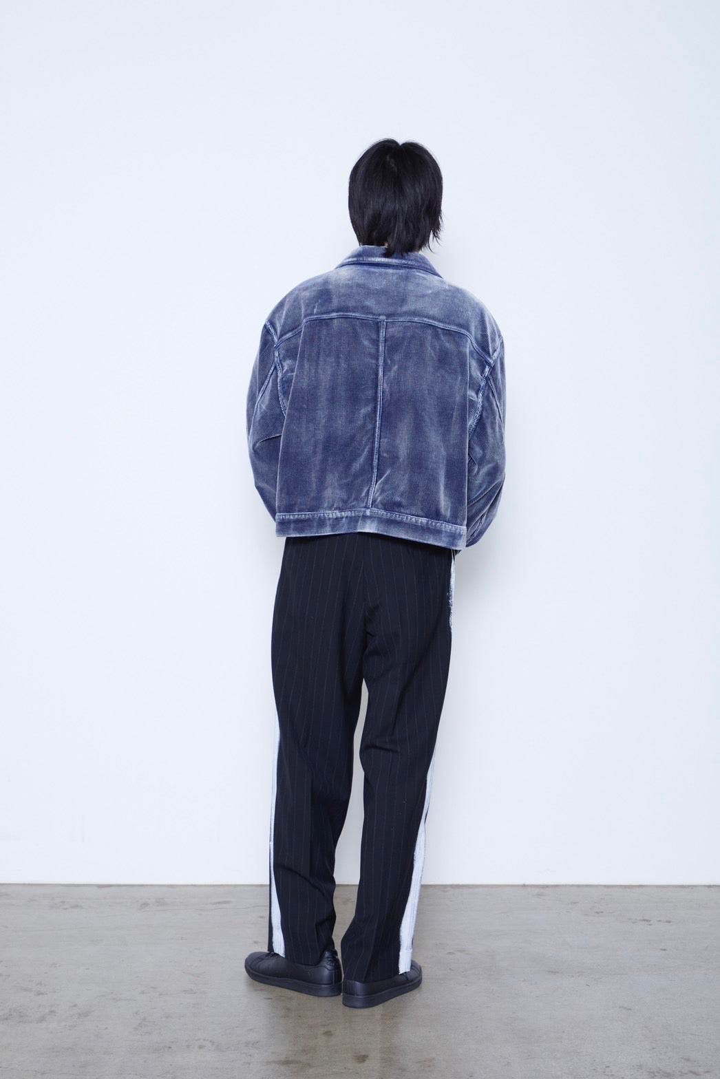 Faded Corduroy Trucker Jacket