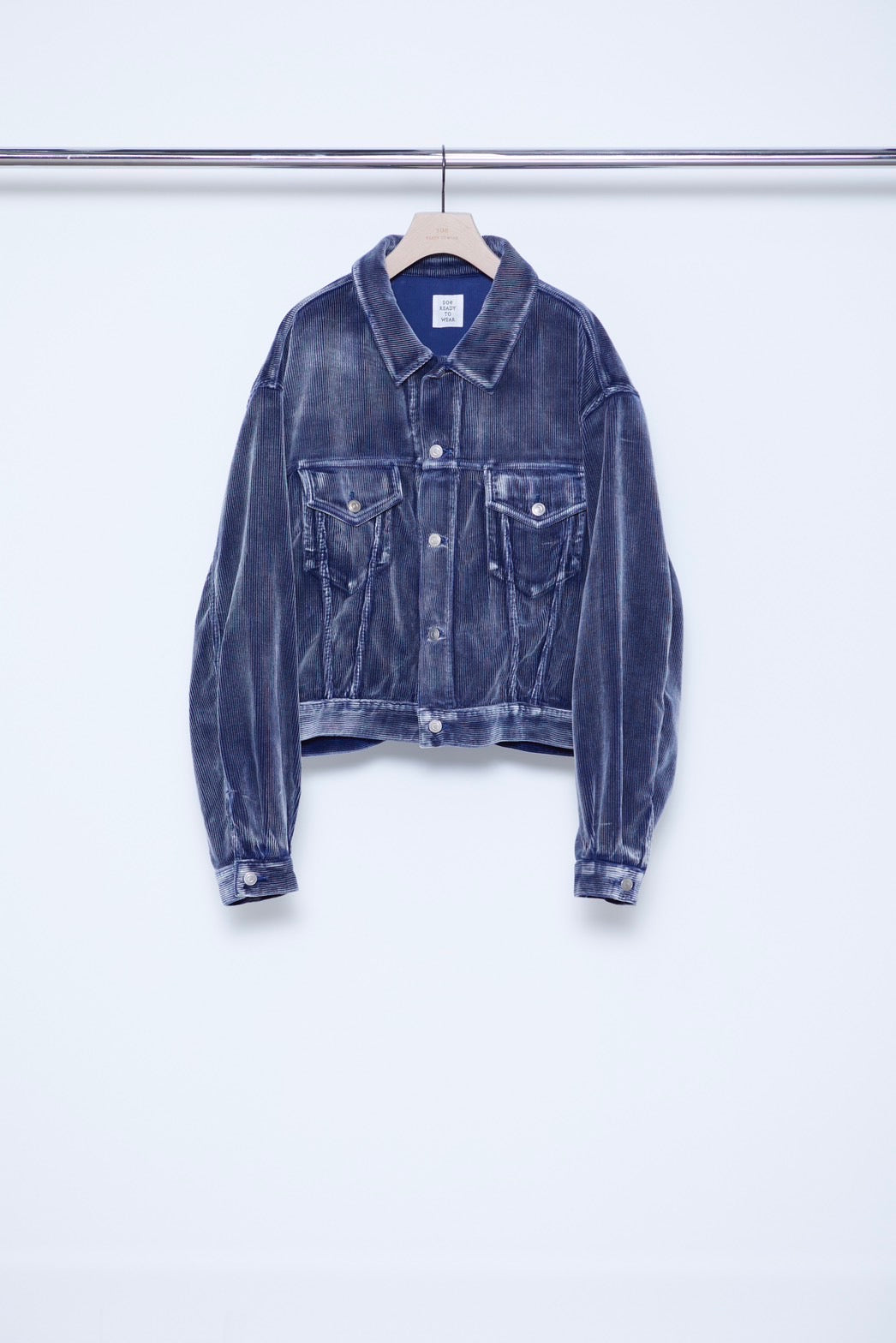 Faded Corduroy Trucker Jacket