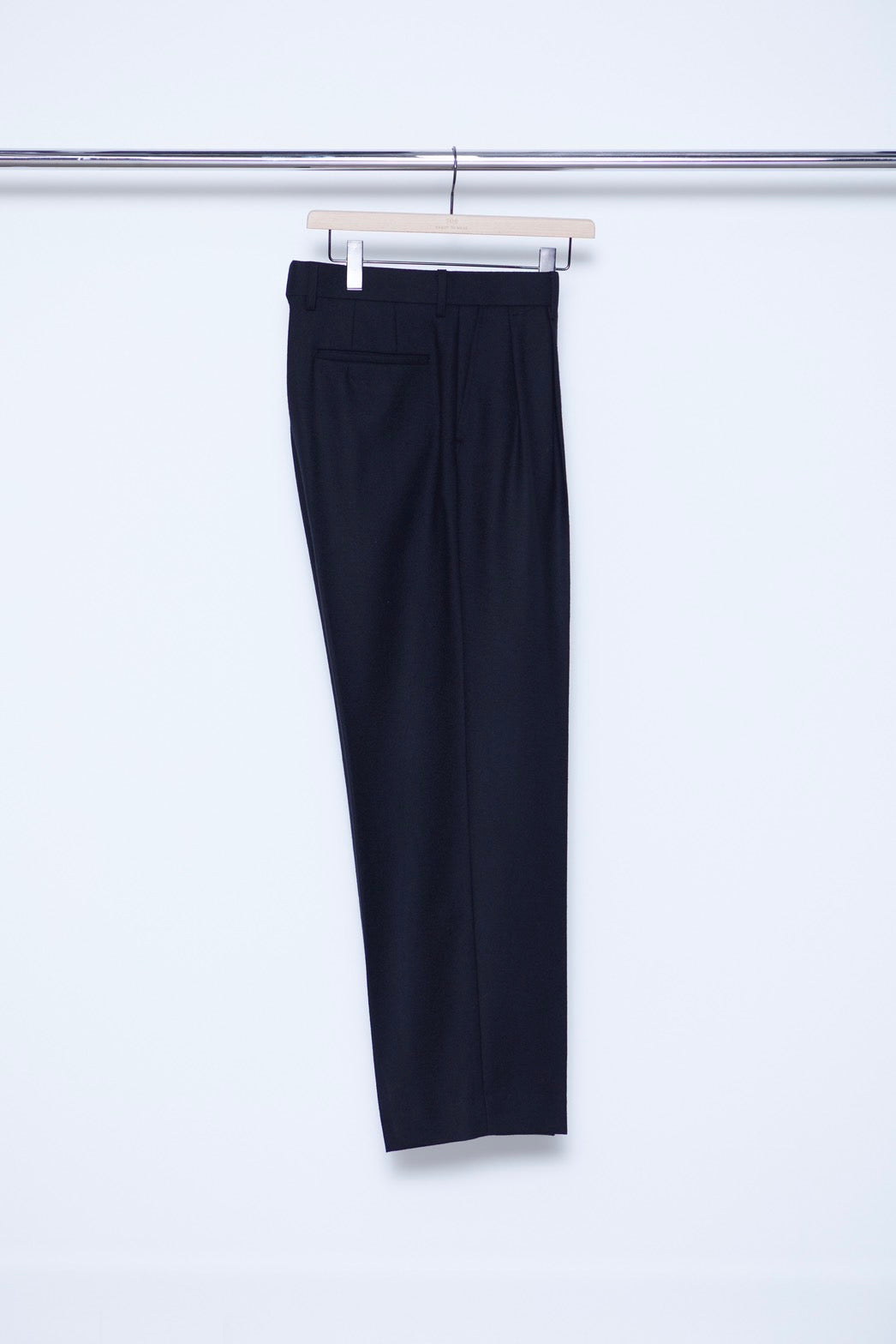 Flannel Wide Trousers