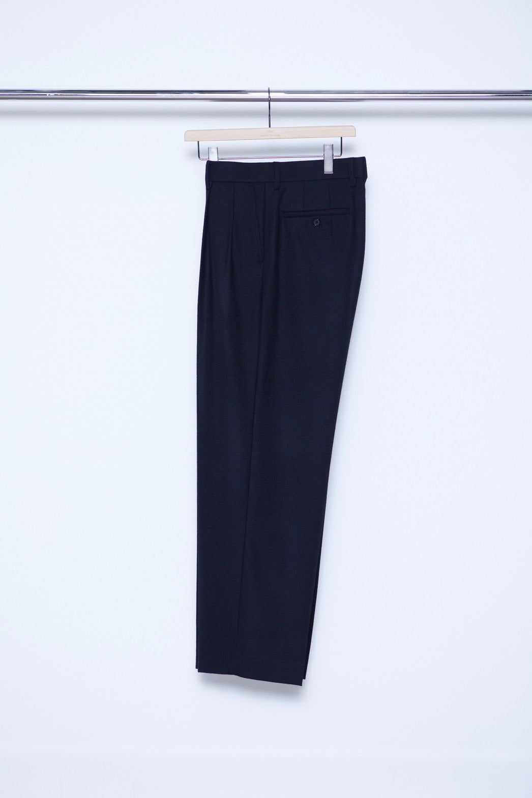 Flannel Wide Trousers