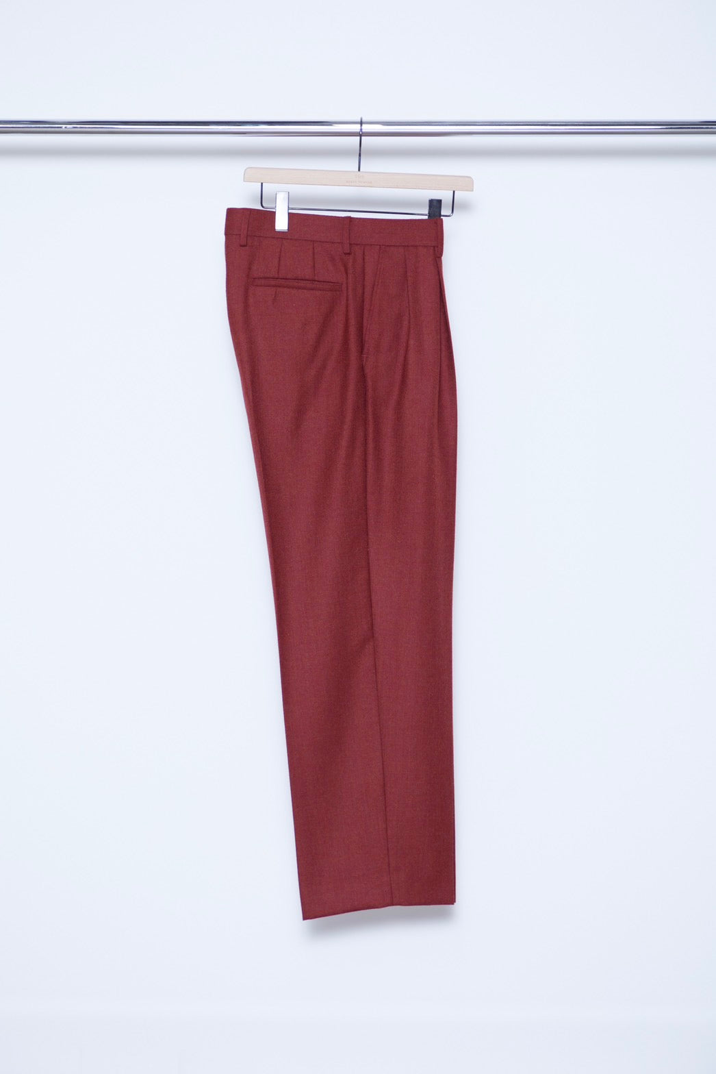 Flannel Wide Trousers