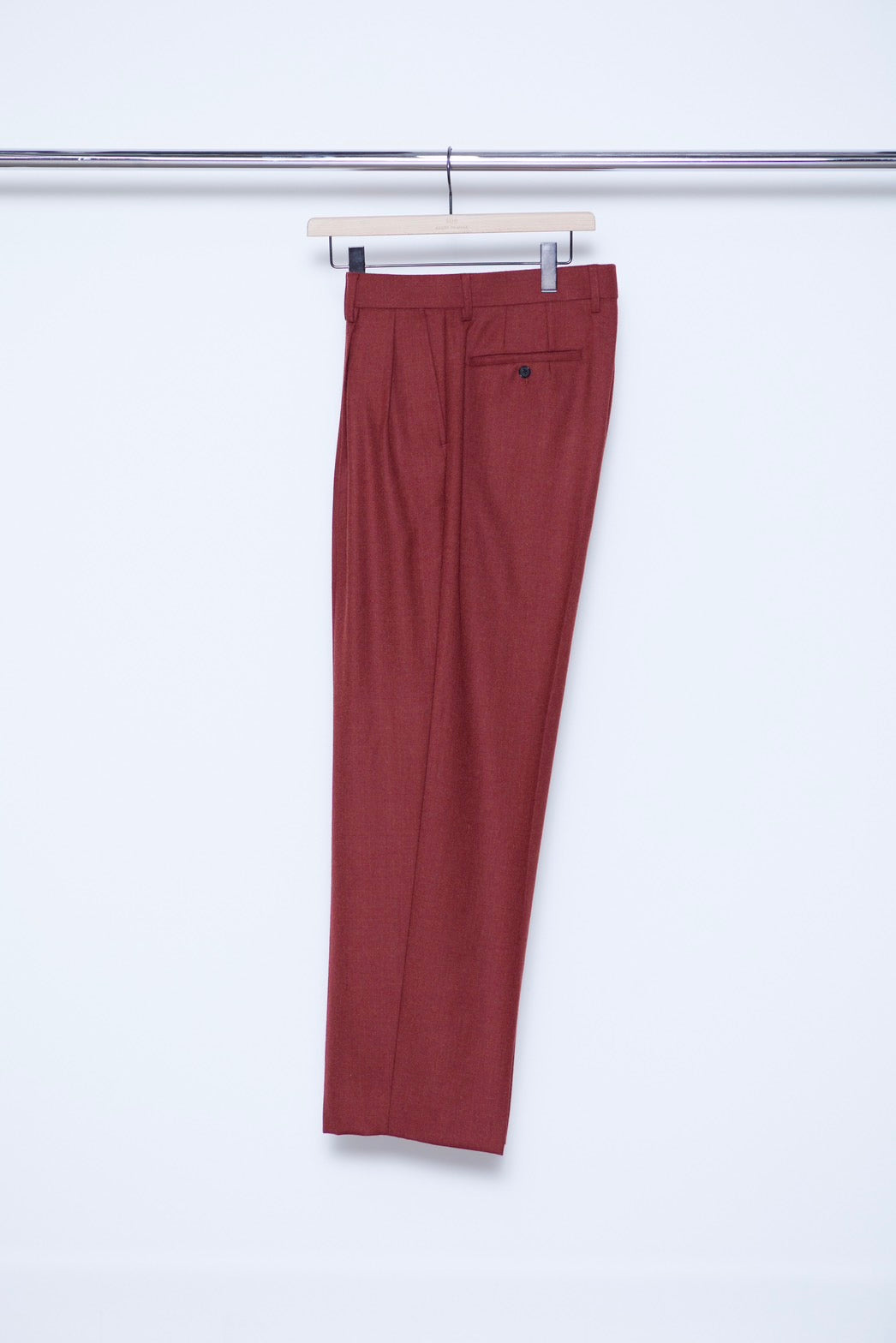 Flannel Wide Trousers