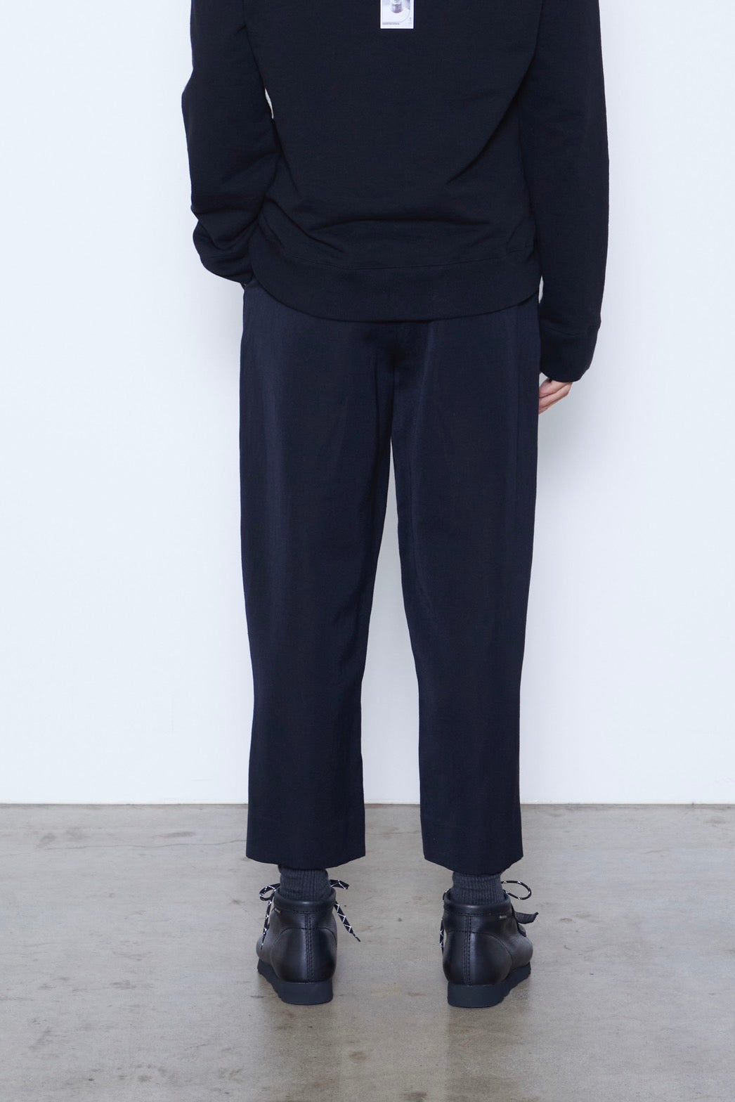 Wool Linen Wide Legged Trousers