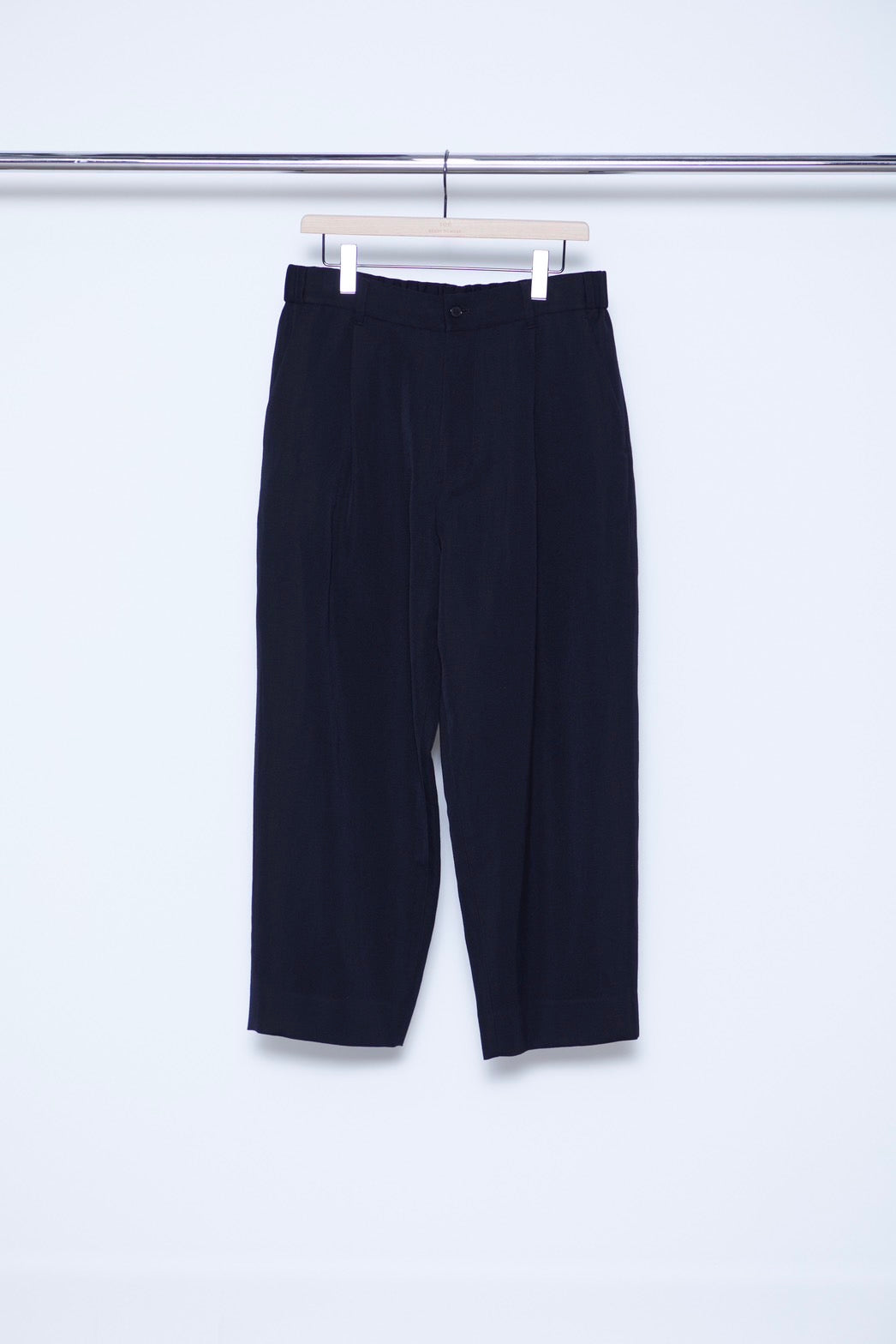 Wool Linen Wide Legged Trousers