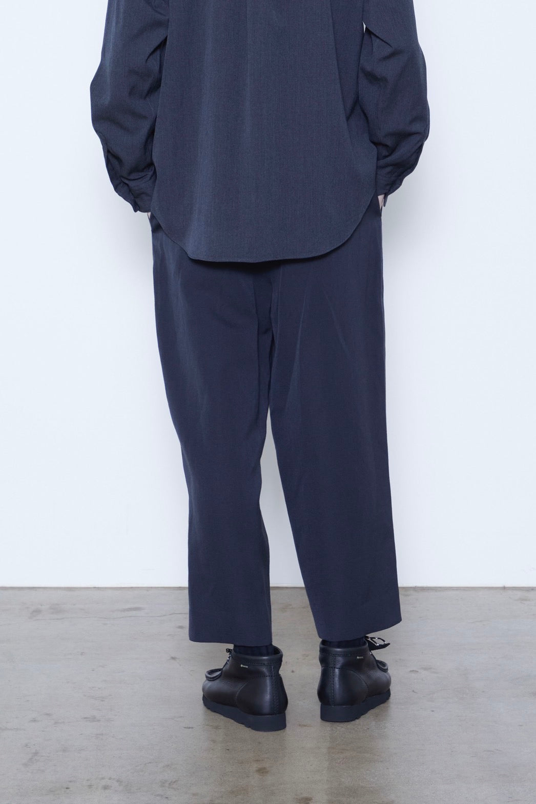 Wool Linen Wide Legged Trousers