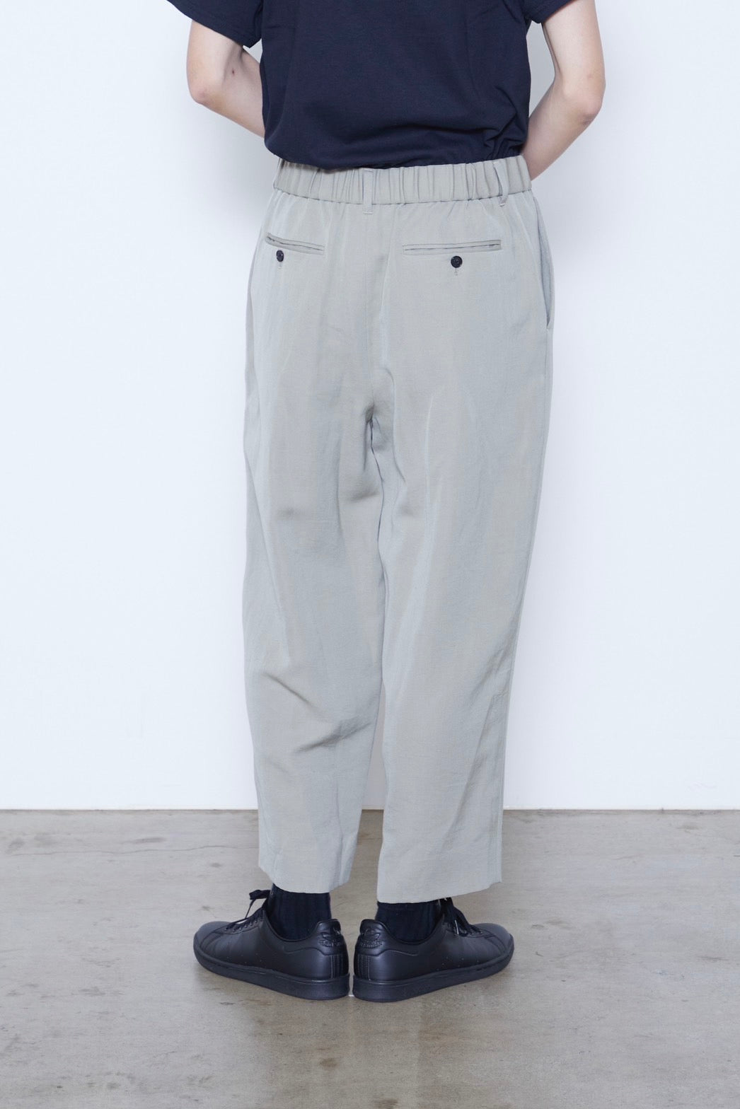 Wool Linen Wide Legged Trousers