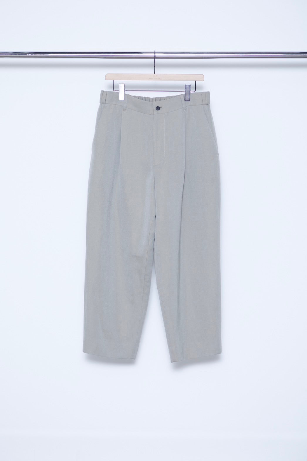 Wool Linen Wide Legged Trousers