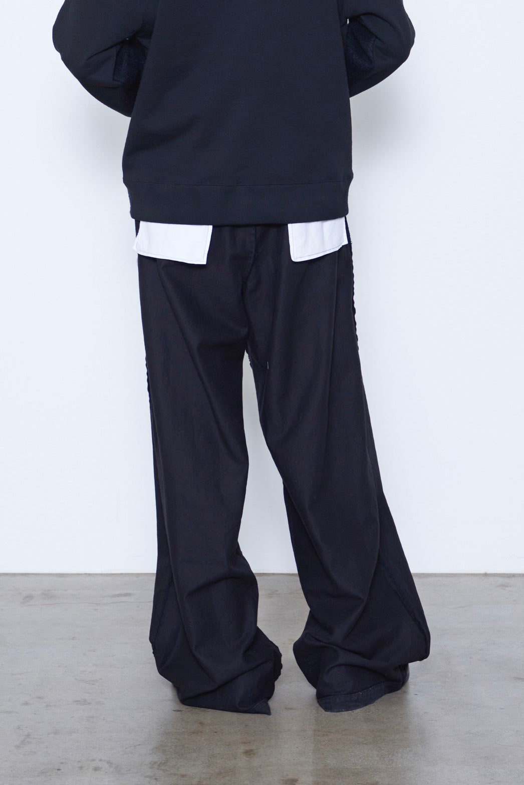 Reverse Baggy Trousers
