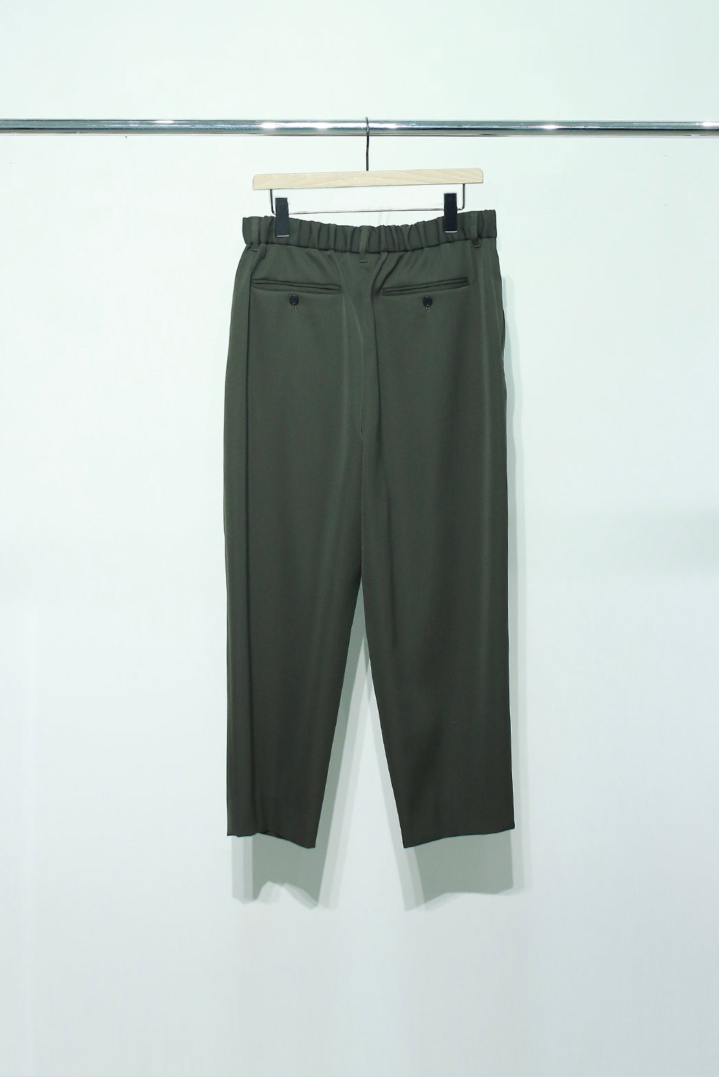 Double Cloth Wide Legged Trousers