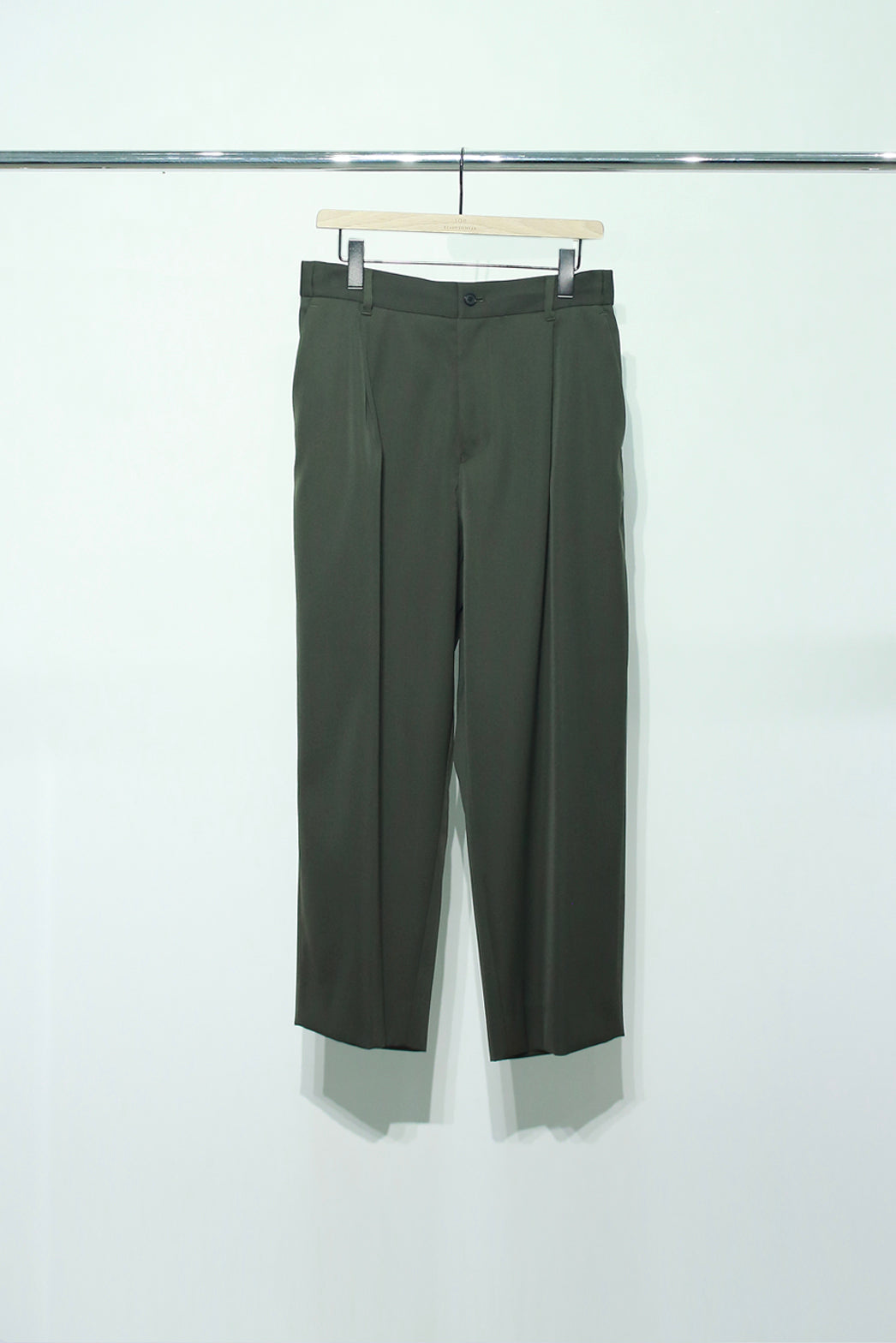 Double Cloth Wide Legged Trousers