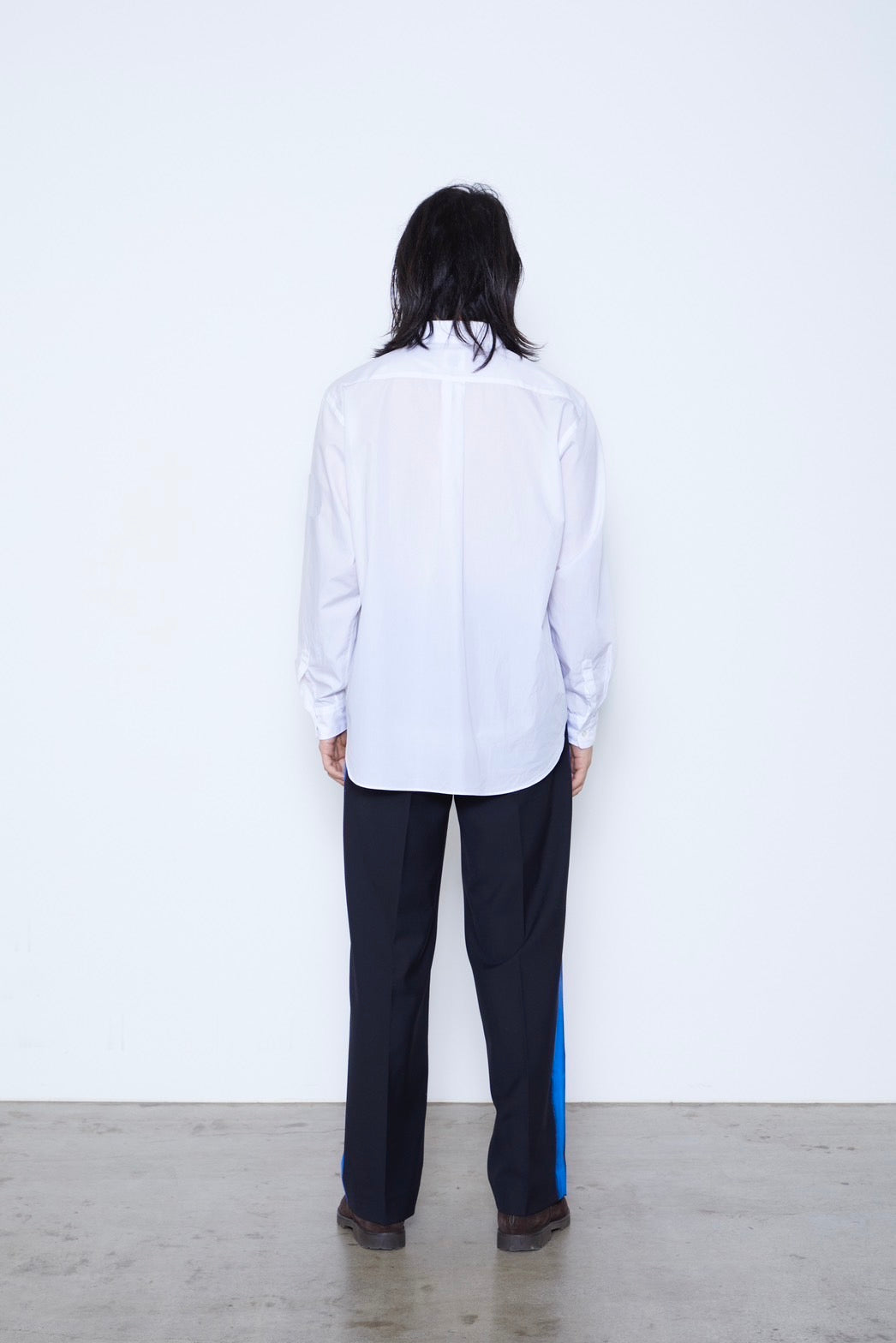 Lettered Regular Collar Shirt