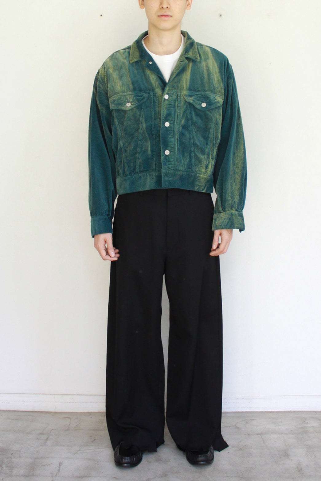 Hard Bleached Corduroy Jacket
