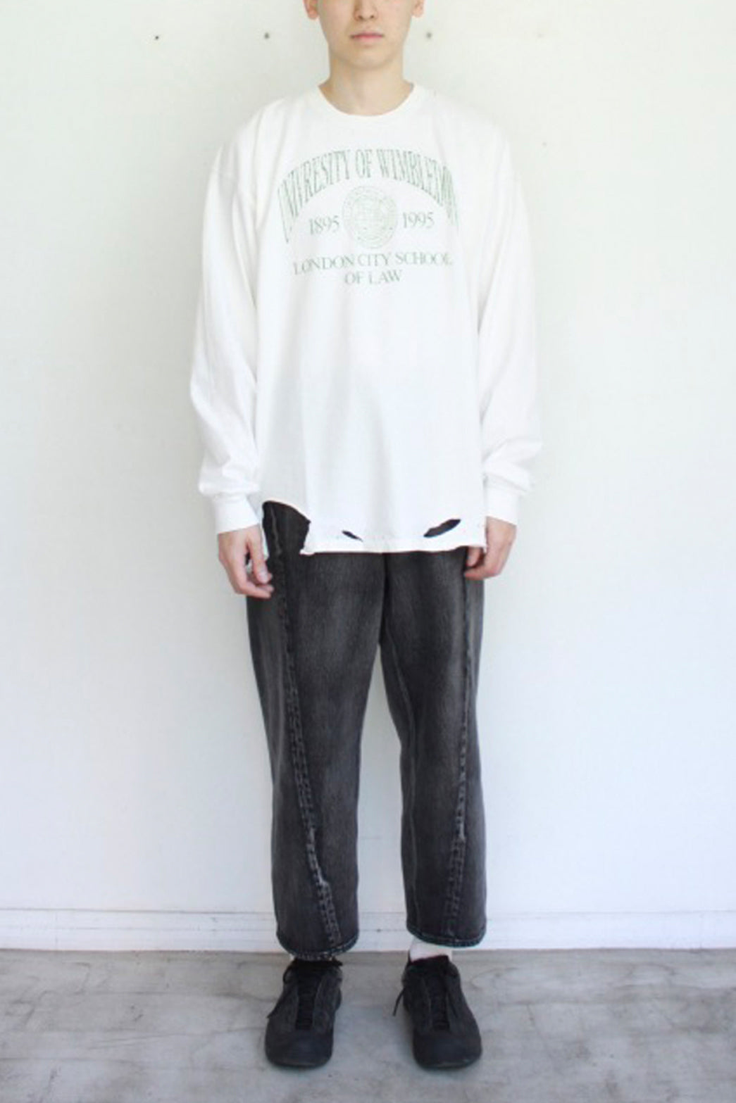 Regular L/S T Shirts "University of Winbledon"