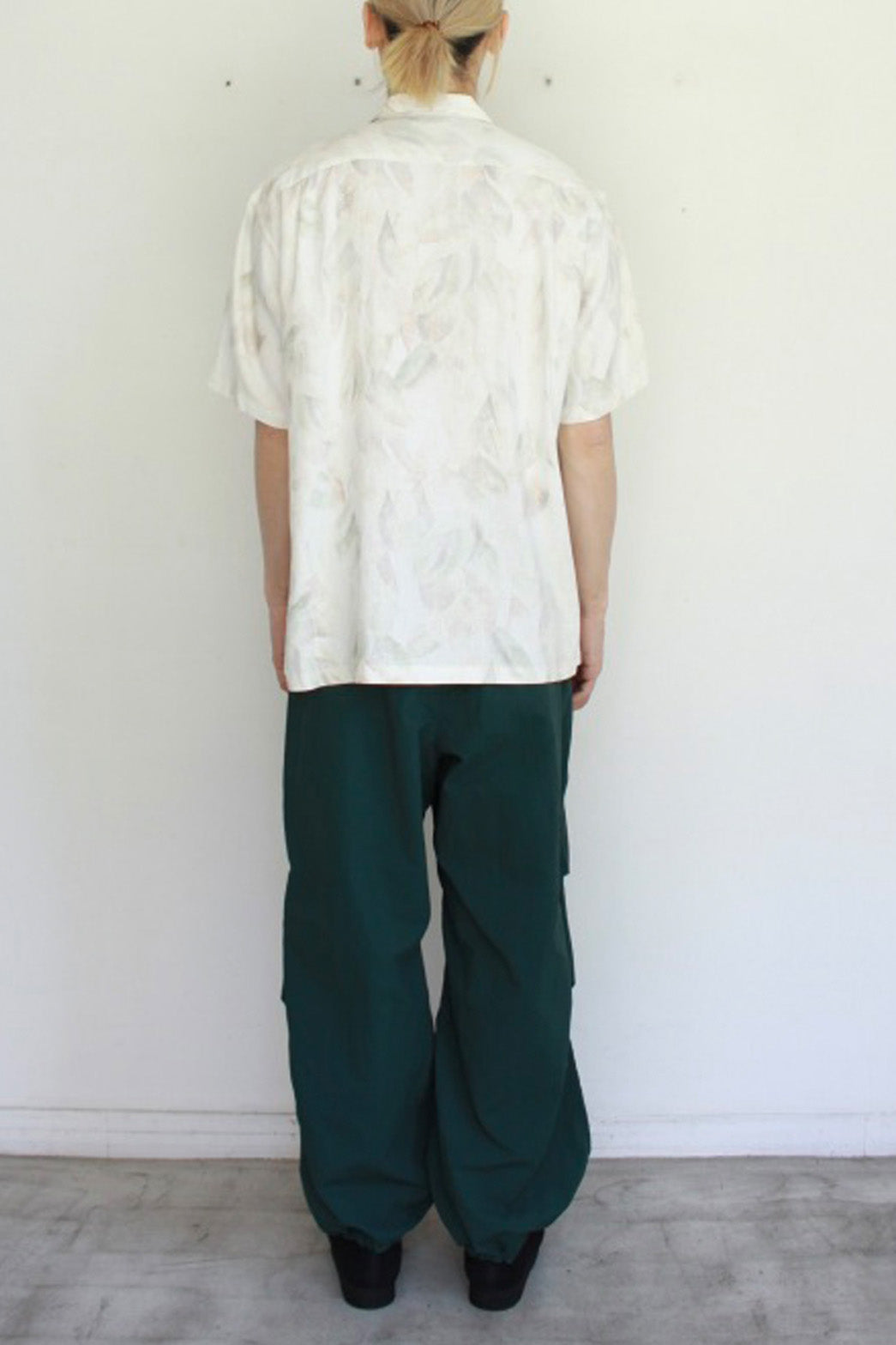 Leaf Patterned H/S Shirts