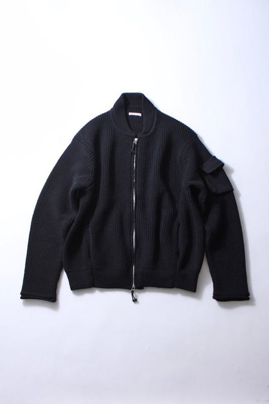 Bomber Rib Sweater