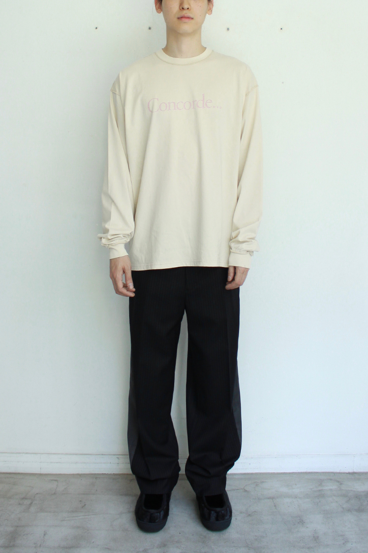 Reverse L/S Tee "Concorde..."