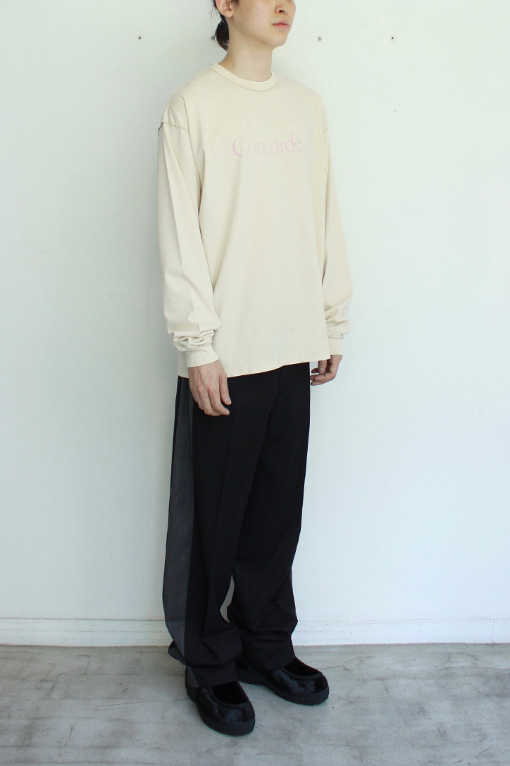 Reverse L/S Tee "Concorde..."