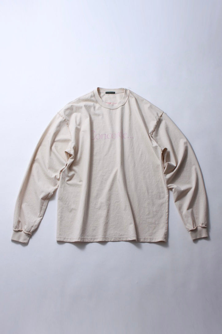 Reverse L/S Tee "Concorde..."