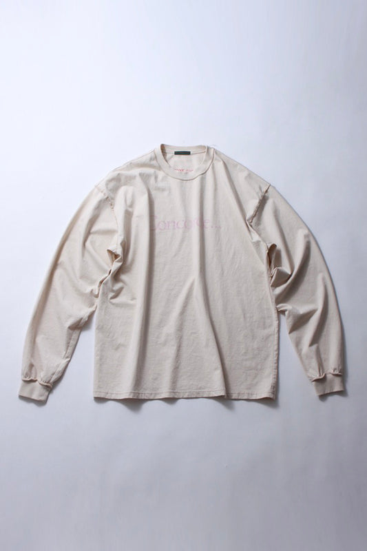 Reverse L/S Tee "Concorde..."