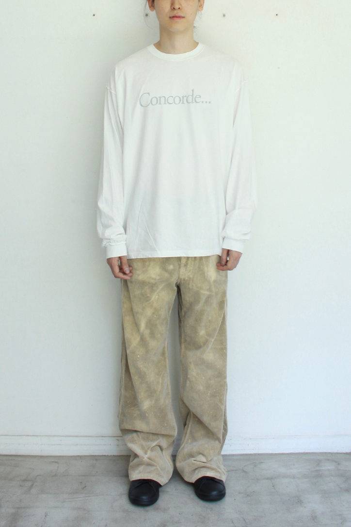 Reverse L/S Tee "Concorde..."