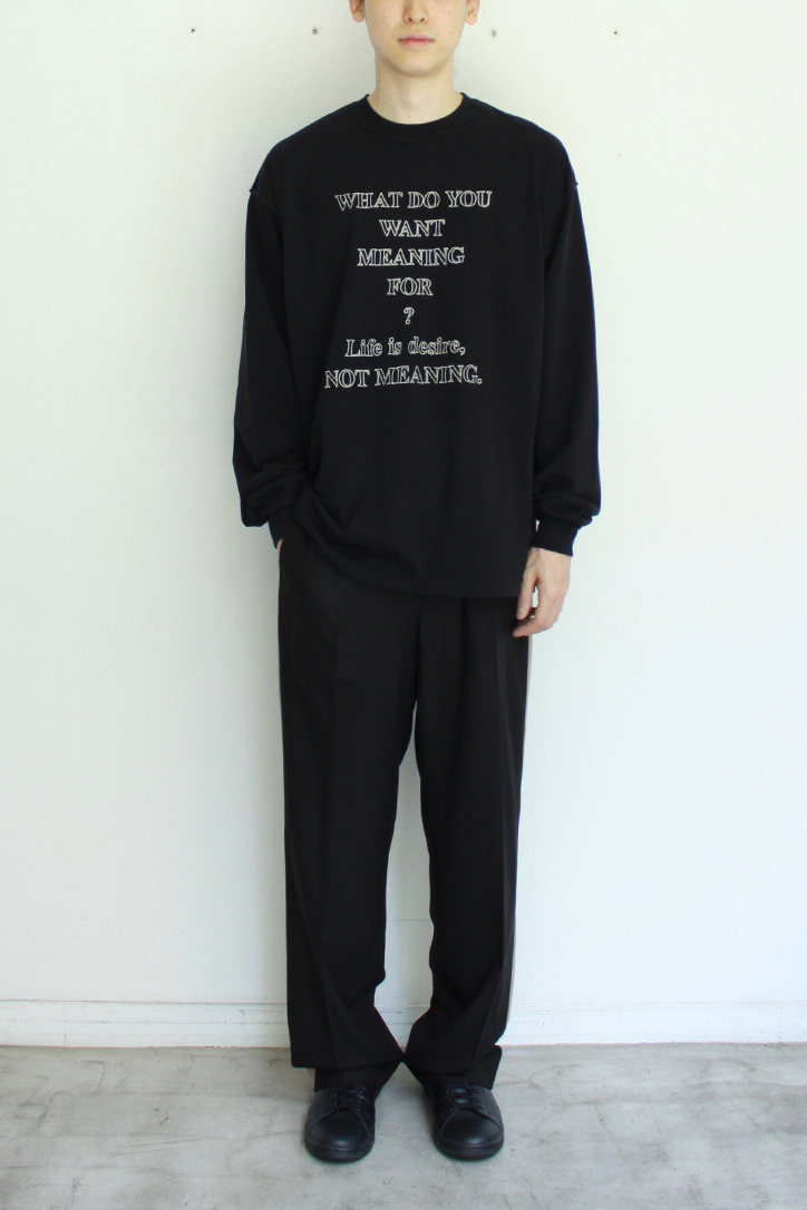 Reverse L/S Tee "CHARLES"