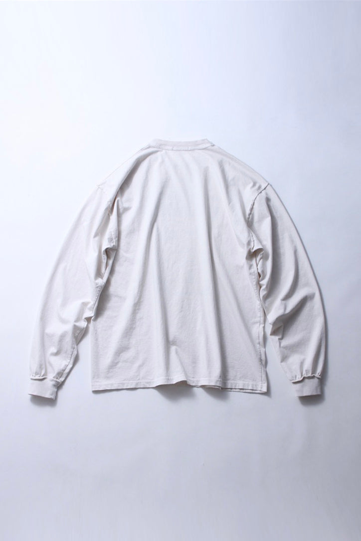 Reverse L/S Tee "PAPERS"