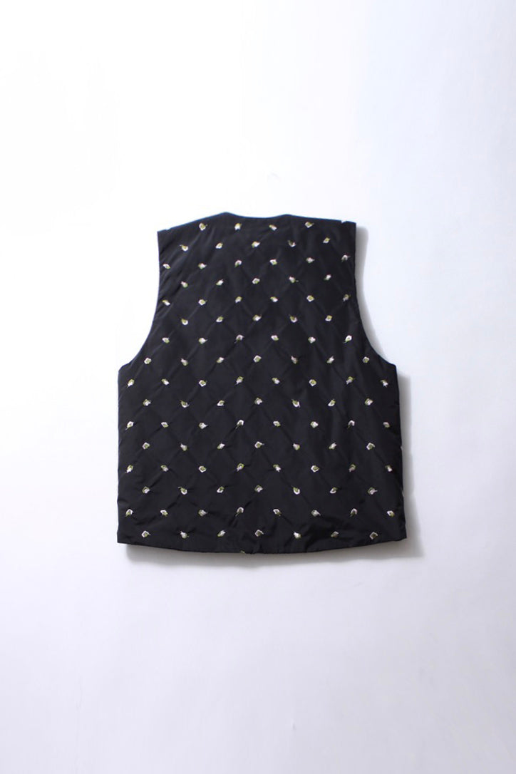 All-Over Embroidered Vest