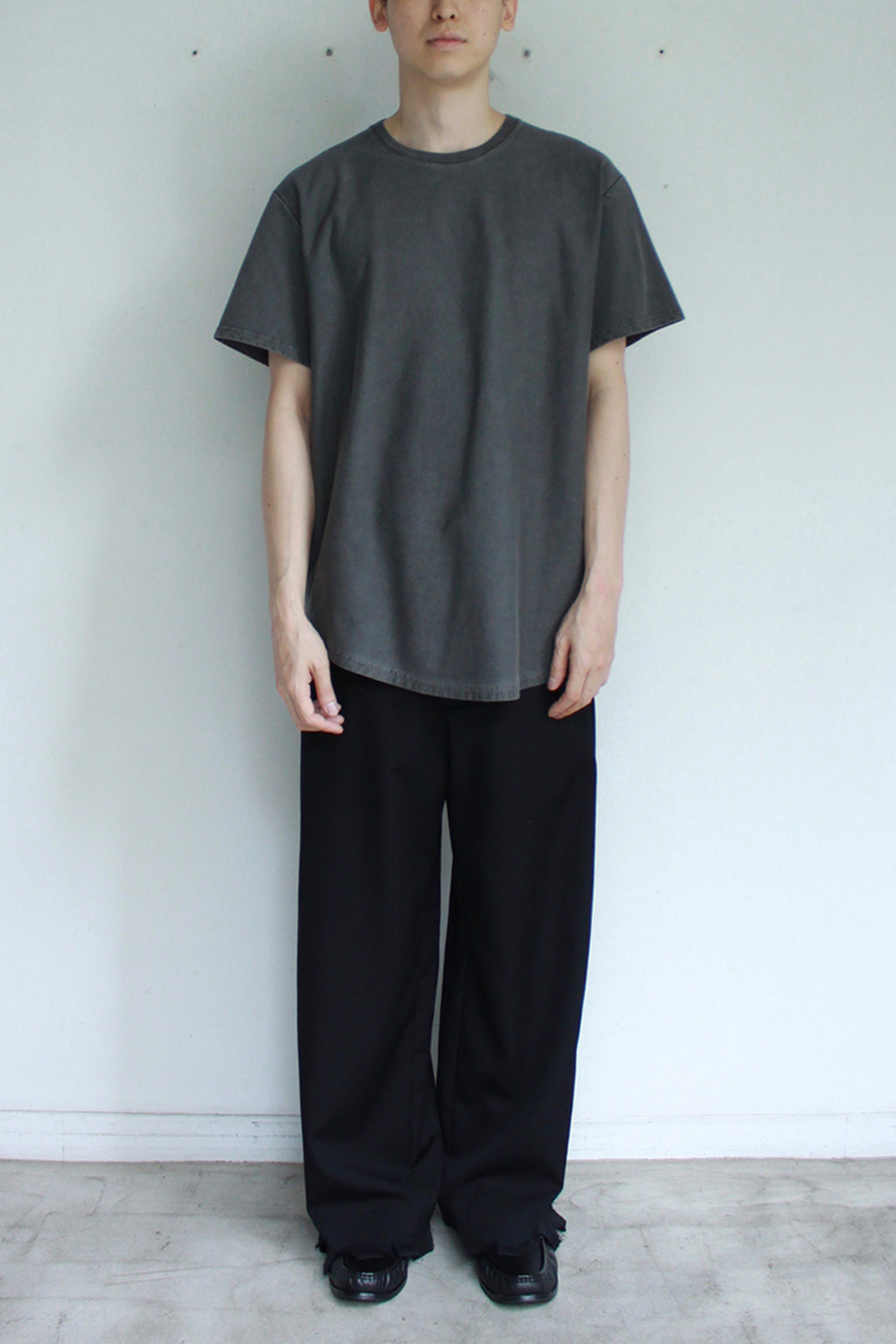 Over Dye Round Hem Tall Tee