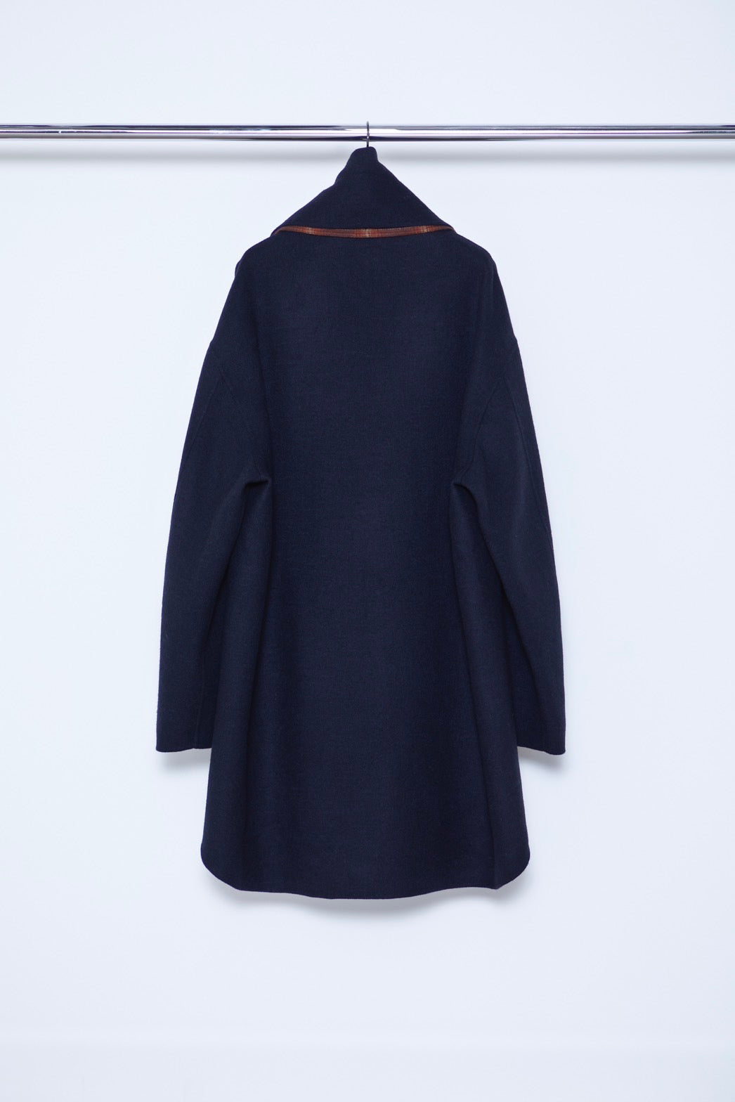 Double Face Coat with Scarf