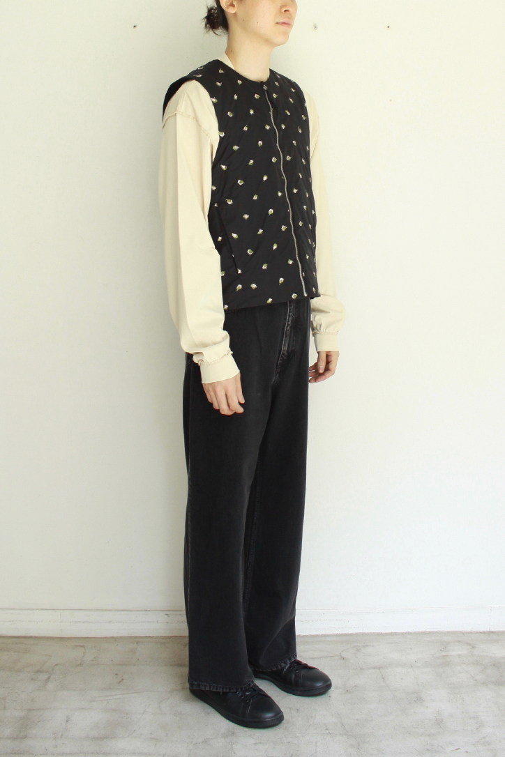 All-Over Embroidered Vest