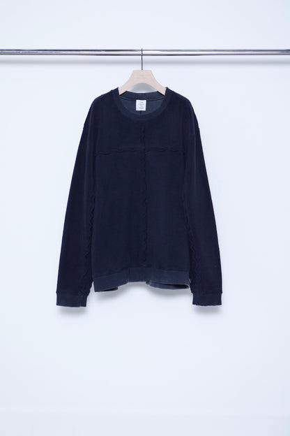 Over Dyed Line Sweat Shirts