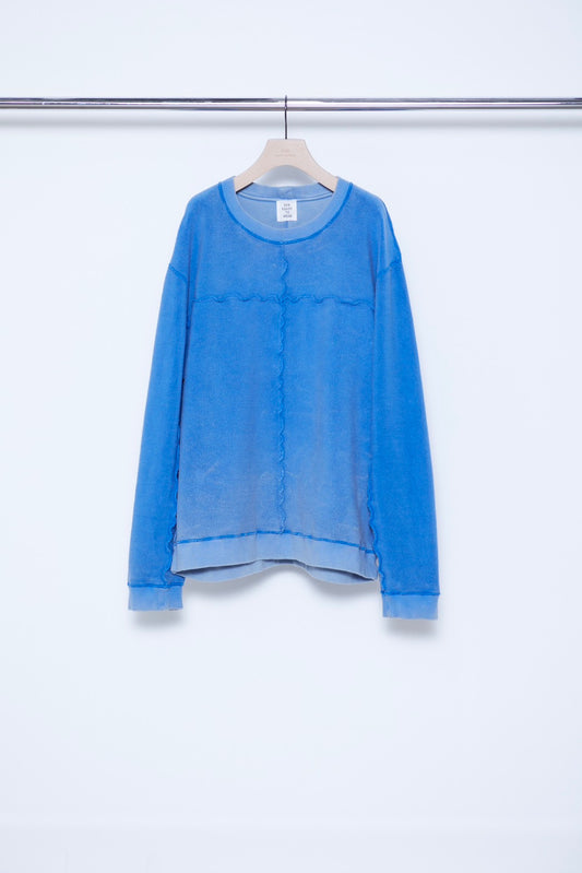 Over Dyed Line Sweat Shirts