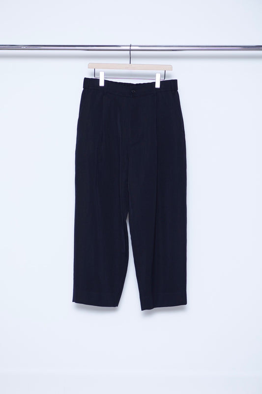 Wool Linen Wide Legged Trousers