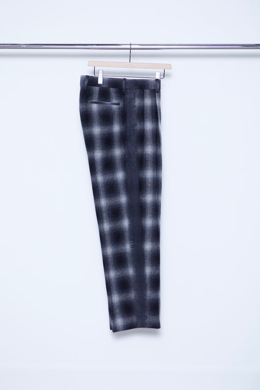 Ombre Check Painted Line Trousers
