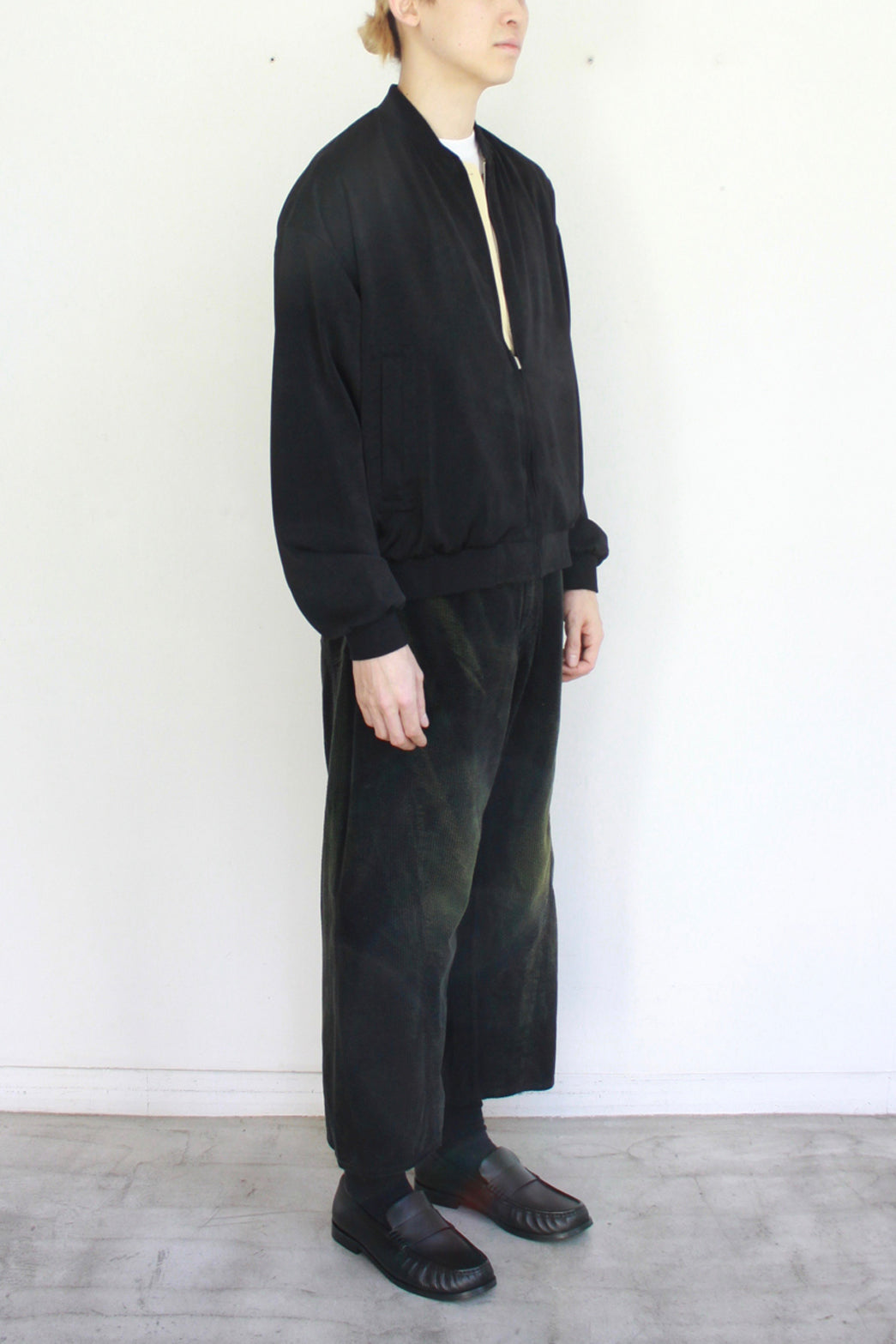 Hard Bleached Corduroy Trousers