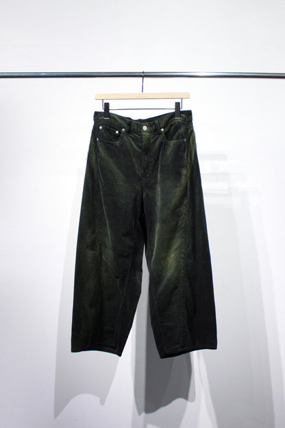 Hard Bleached Corduroy Trousers