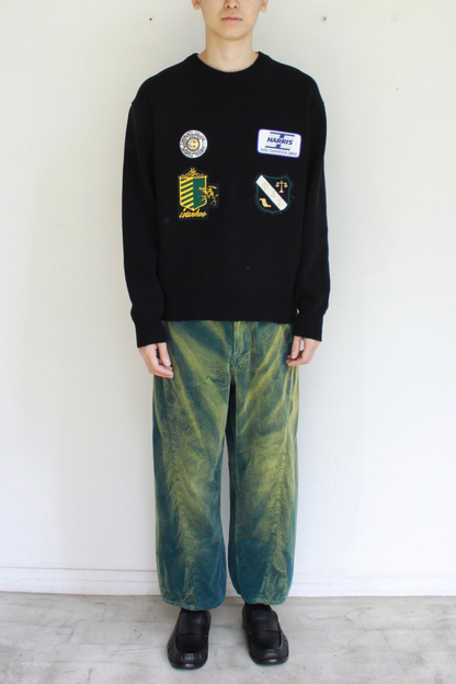 Hard Bleached Corduroy Trousers