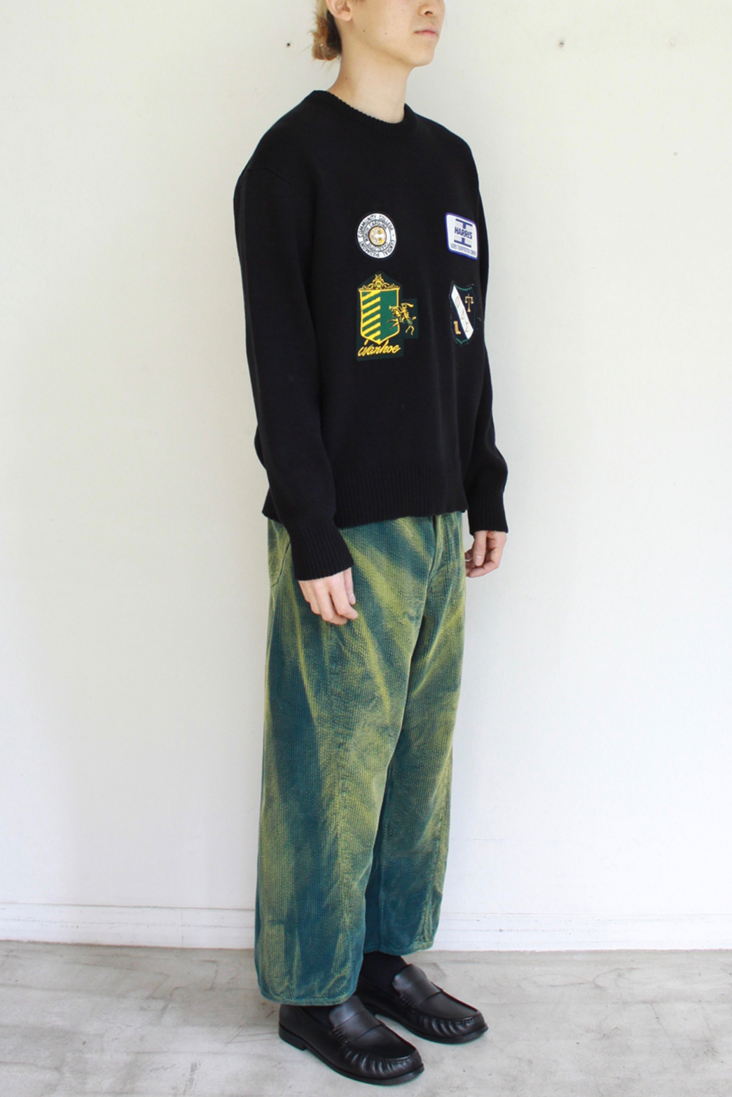Hard Bleached Corduroy Trousers