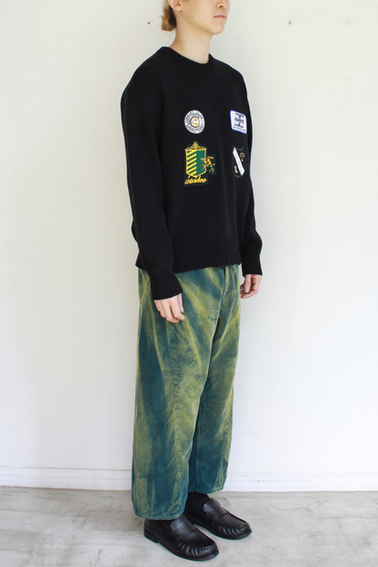 Hard Bleached Corduroy Trousers