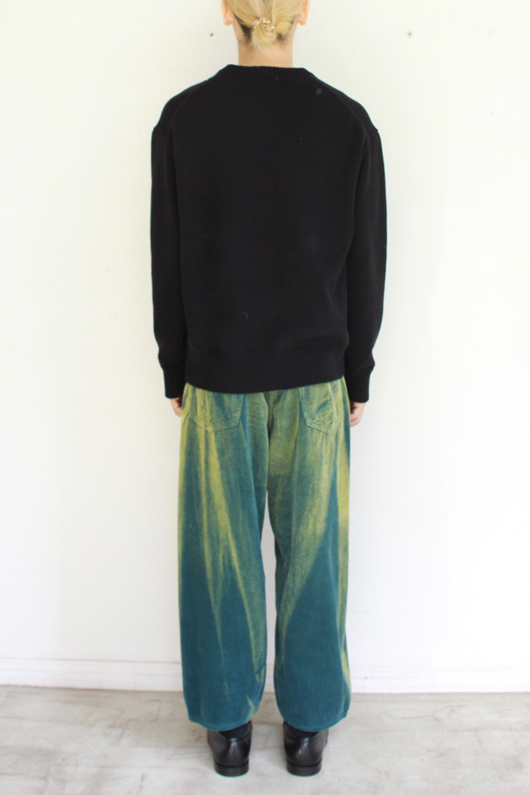 Hard Bleached Corduroy Trousers