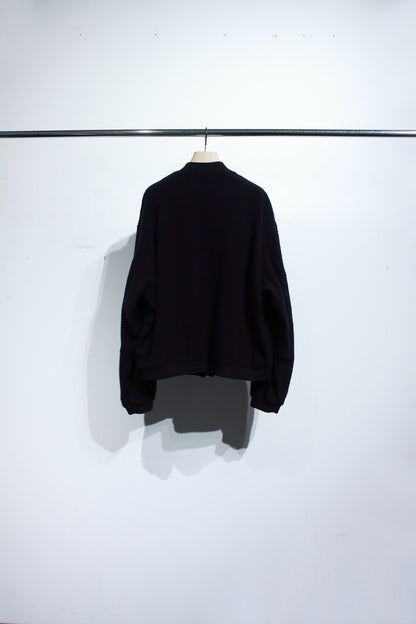 Boiled Wool Bomber Jacket