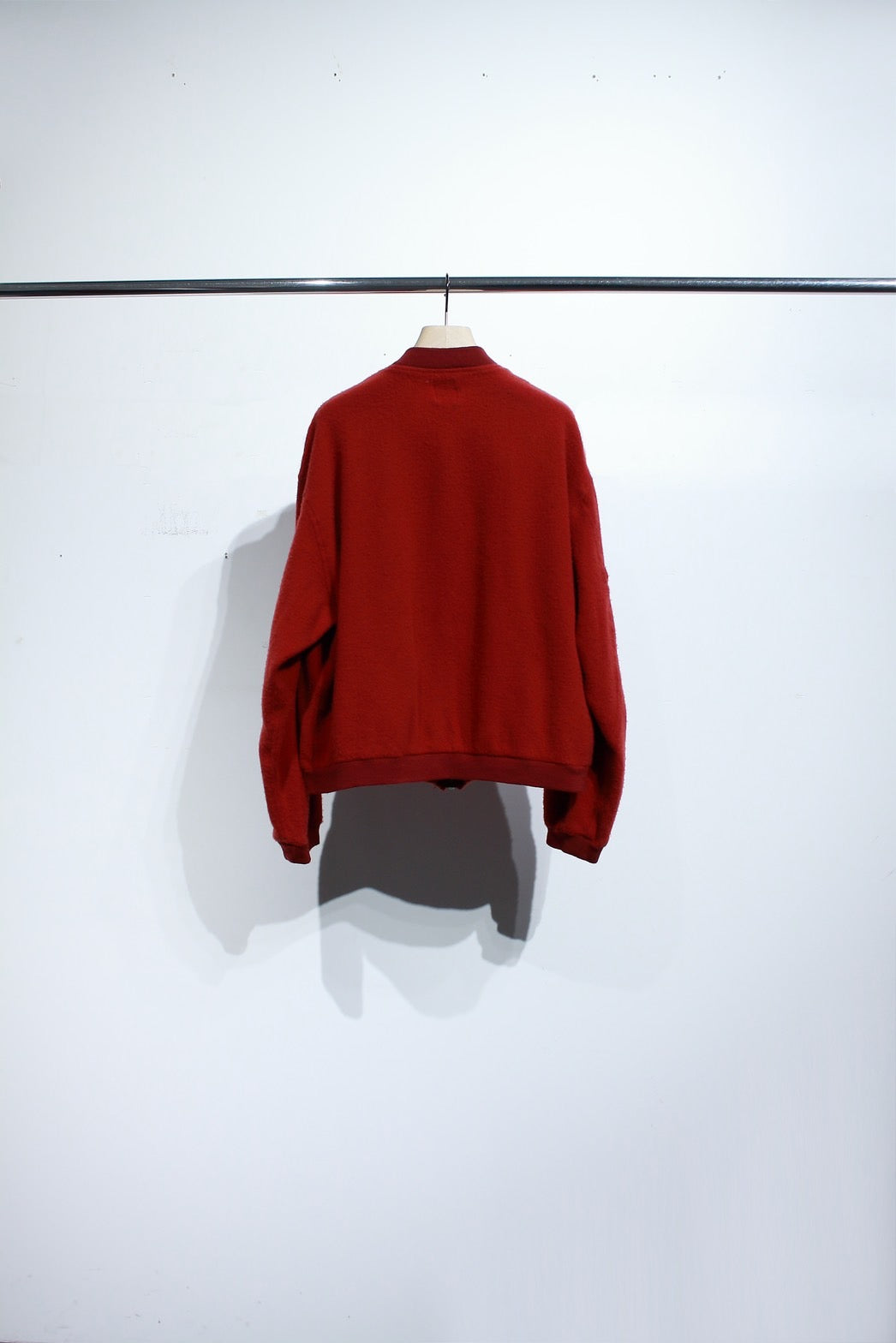 Boiled Wool Bomber Jacket