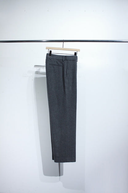 Flannel Wide Trousers