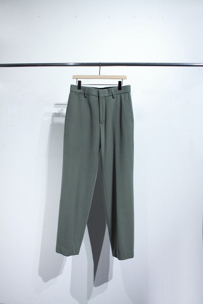 Flannel Wide Trousers