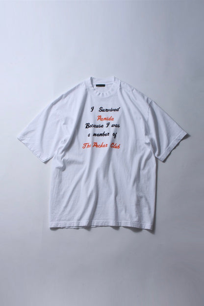 Regular T Shirt "Flocked Print"