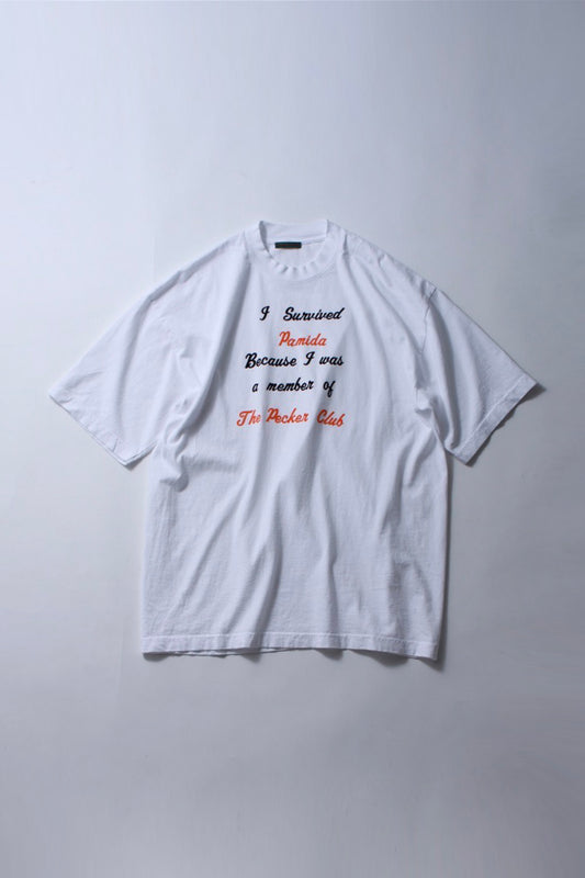 Regular T Shirt "Flocked Print"