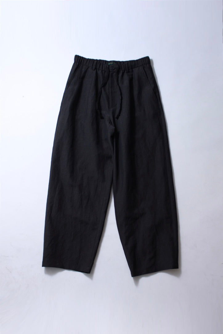 Darts Easy Trousers "GRAY  WOOL&LINEN"