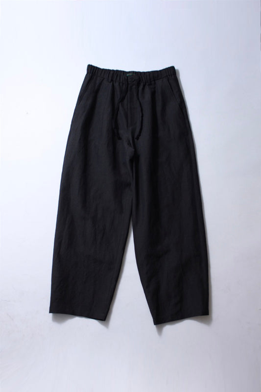 Darts Easy Trousers "GRAY  WOOL&LINEN"